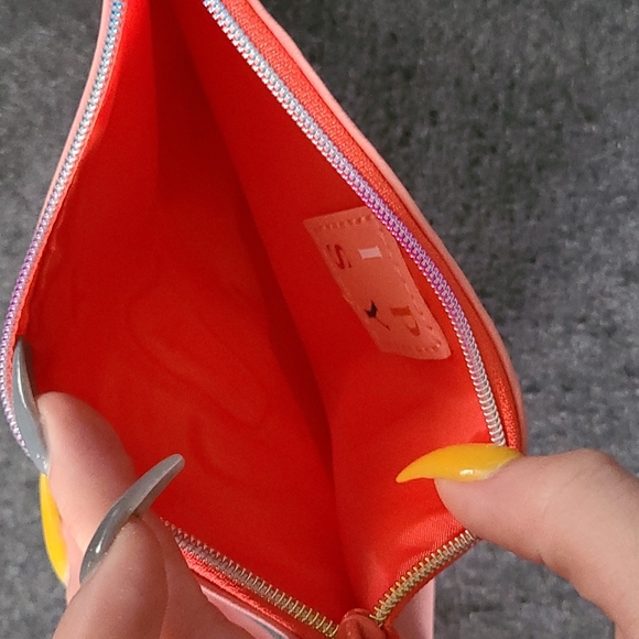 Ipsy Peach fun rainbow Make-up bag - Picture 4 of 4